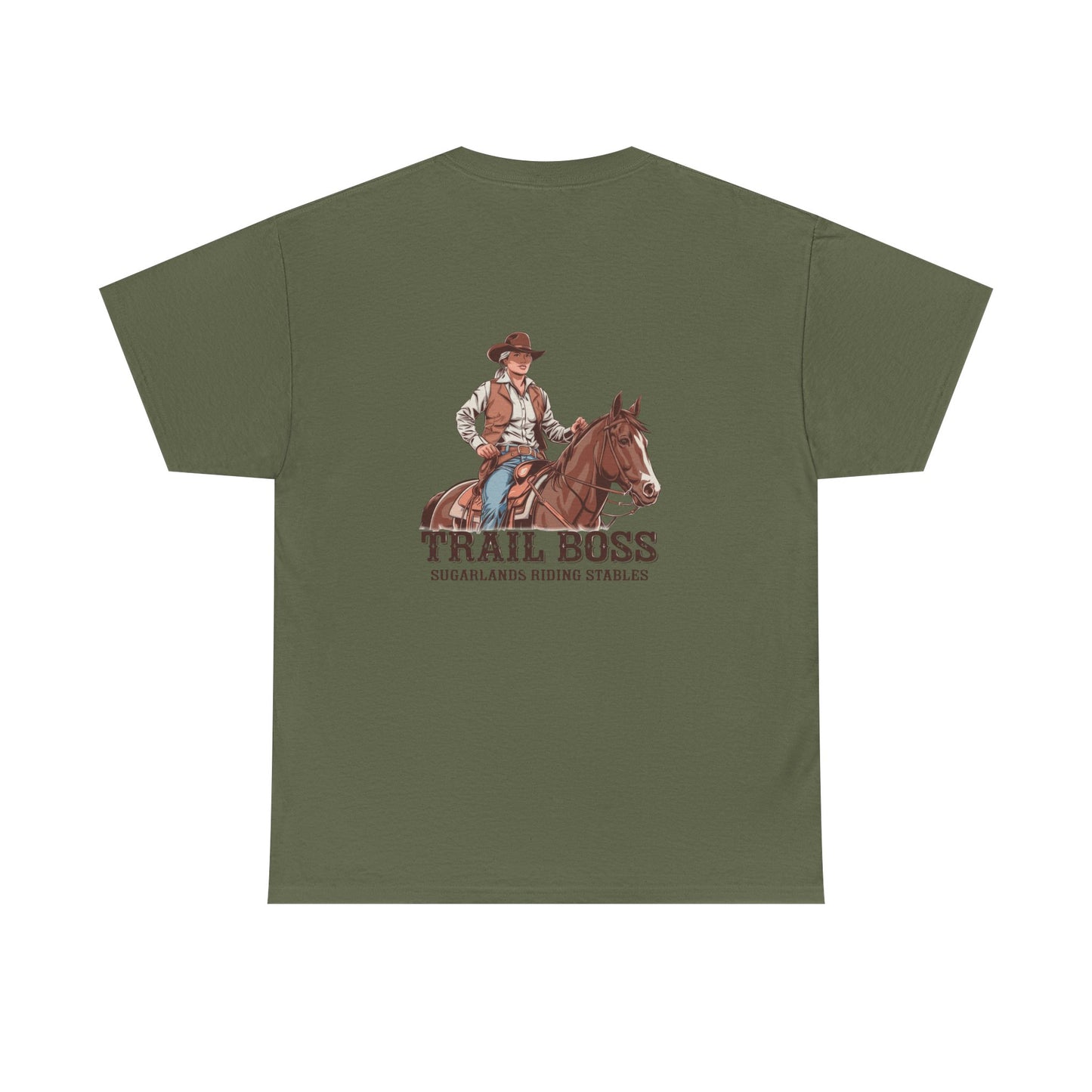 Sugarlands Riding Stables Trail Boss Unisex Heavy Cotton Tee