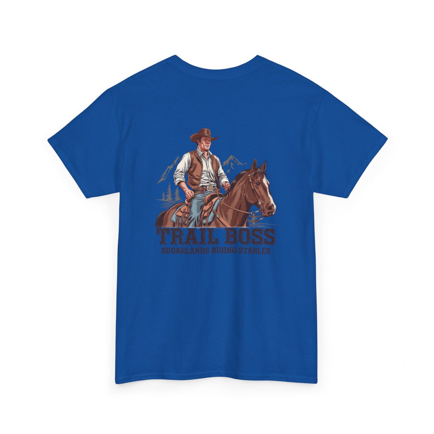 Sugarlands Riding Stables Cowboy Trail Boss Unisex Heavy Cotton Tee