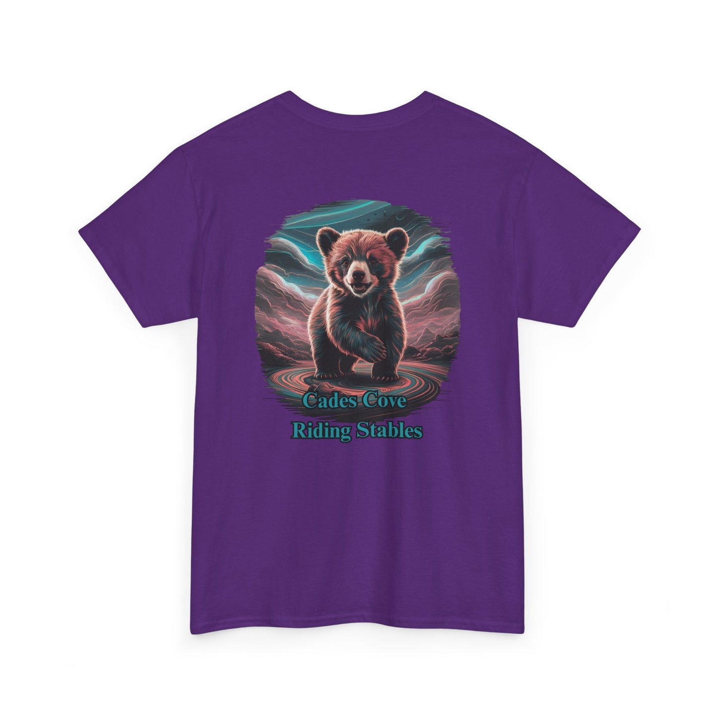 Cades Cove Riding Stables Baby Bear Unisex Heavy Cotton Tee