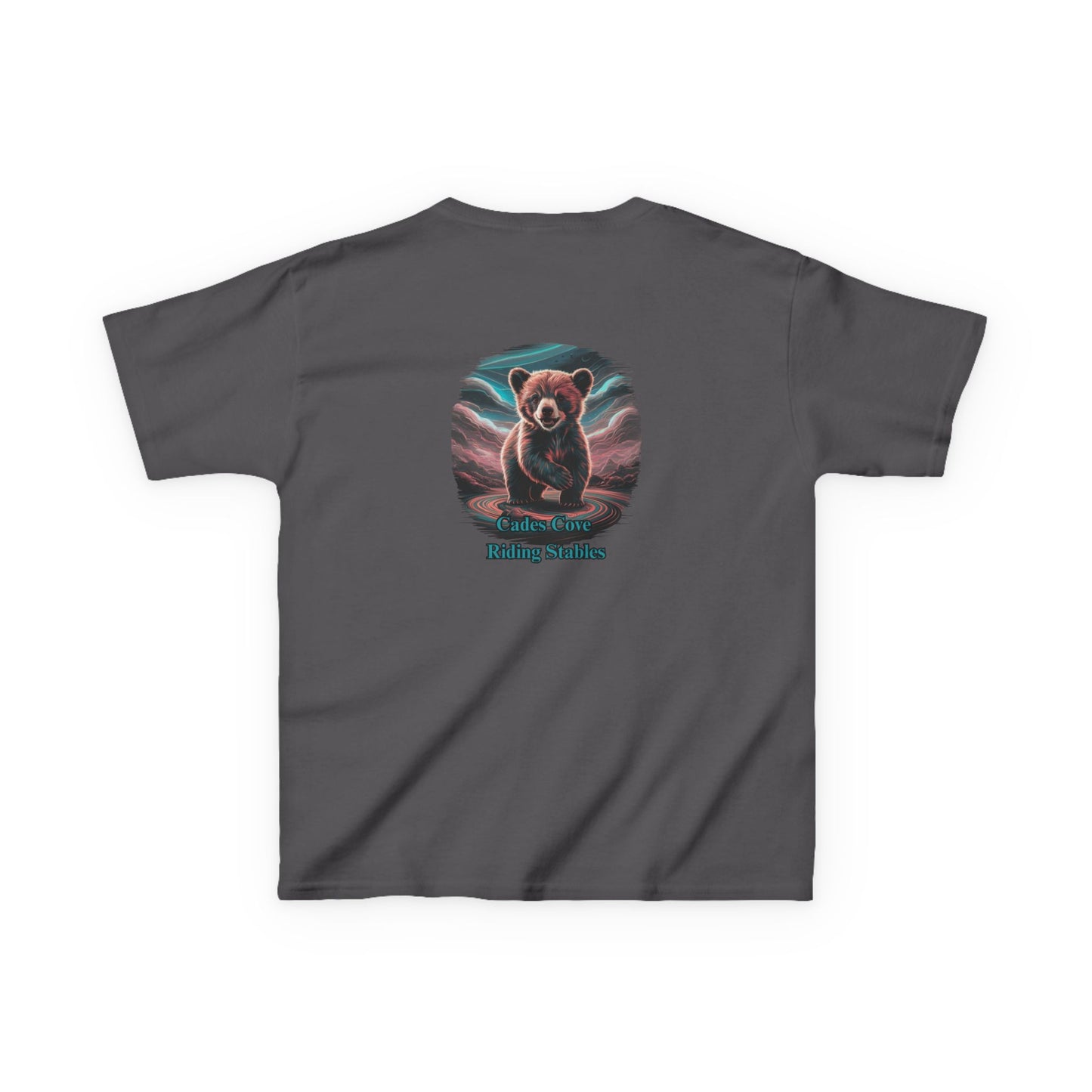Cades Cove Riding Stables Baby Bear Kids Heavy Cotton™ Tee