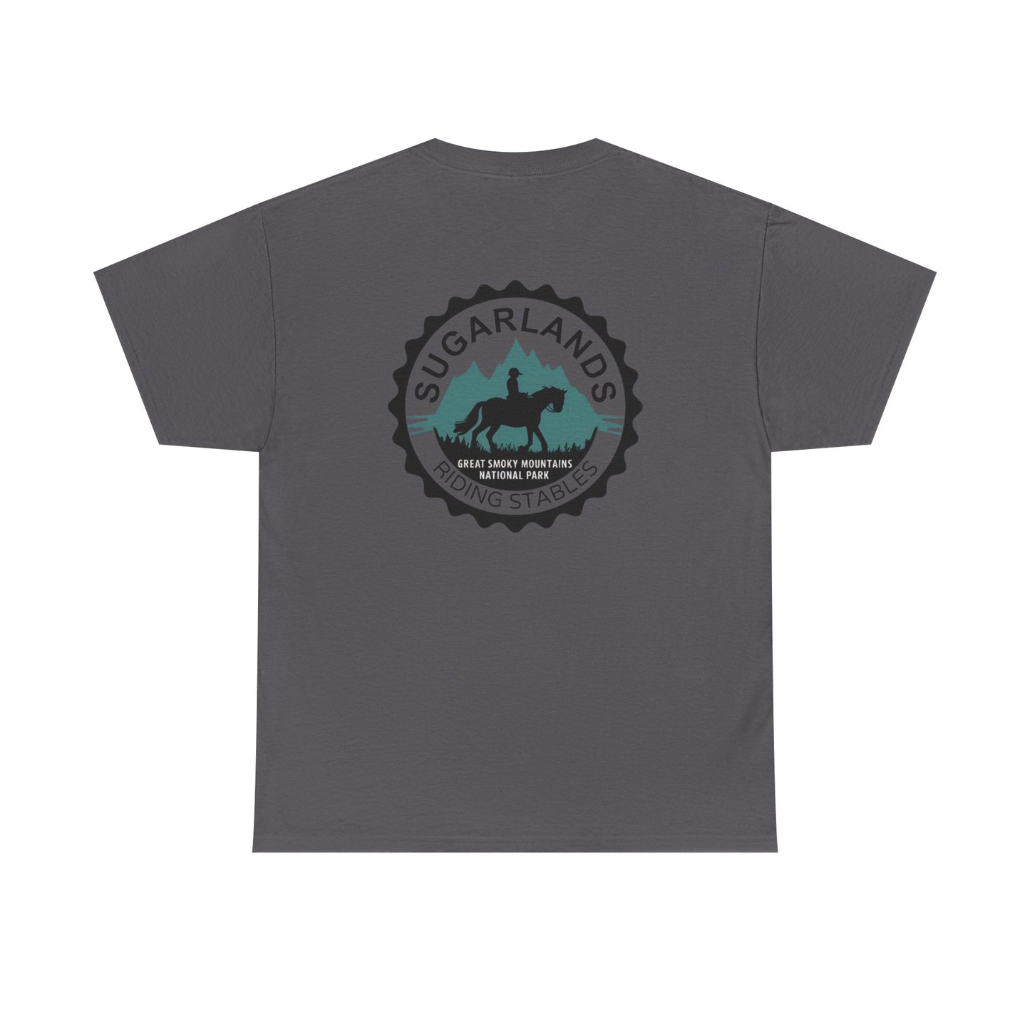 Sugarlands Riding Stables GSMNP Rider Unisex Heavy Cotton Tee