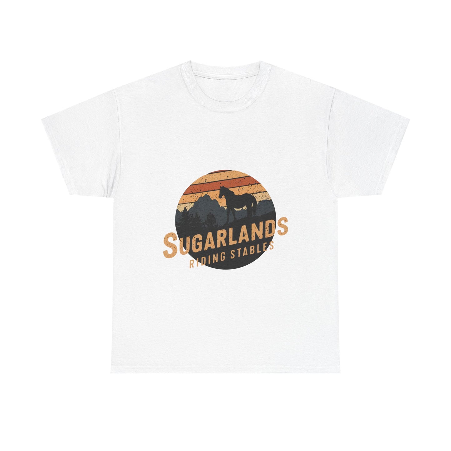 Sugarlands Riding Stables Mountain Horse Unisex Heavy Cotton Tee