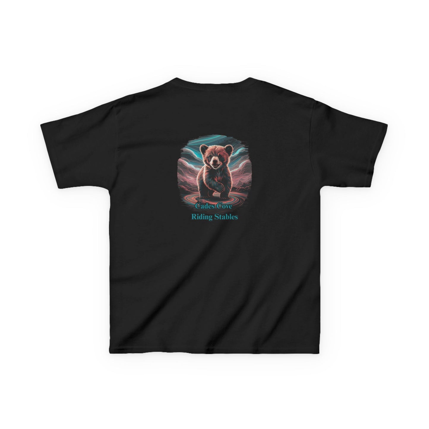 Cades Cove Riding Stables Baby Bear Kids Heavy Cotton™ Tee