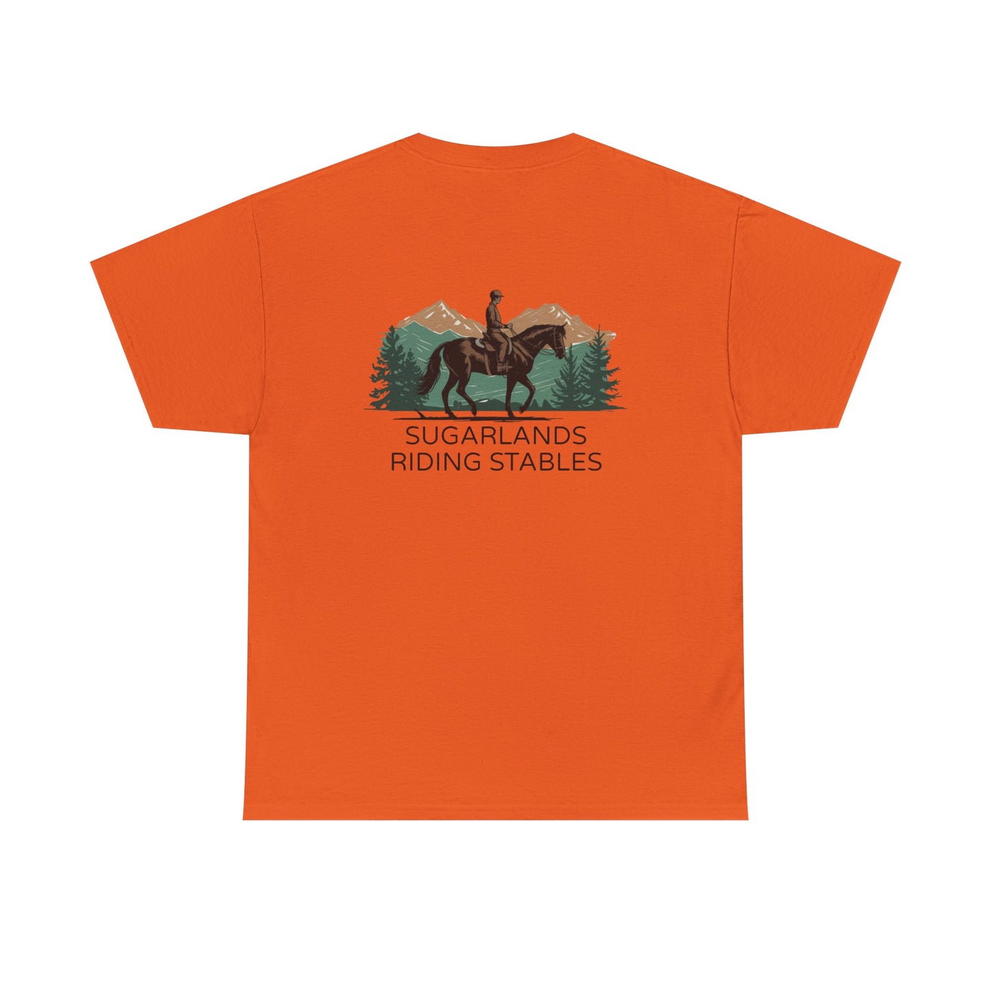 Sugarlands Riding Stables Mountain Rider Unisex Heavy Cotton Tee