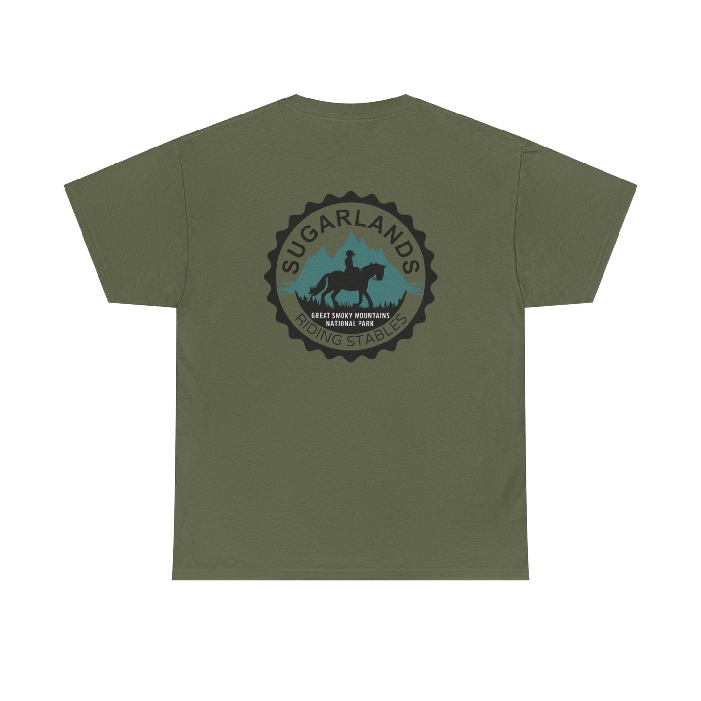 Sugarlands Riding Stables GSMNP Rider Unisex Heavy Cotton Tee