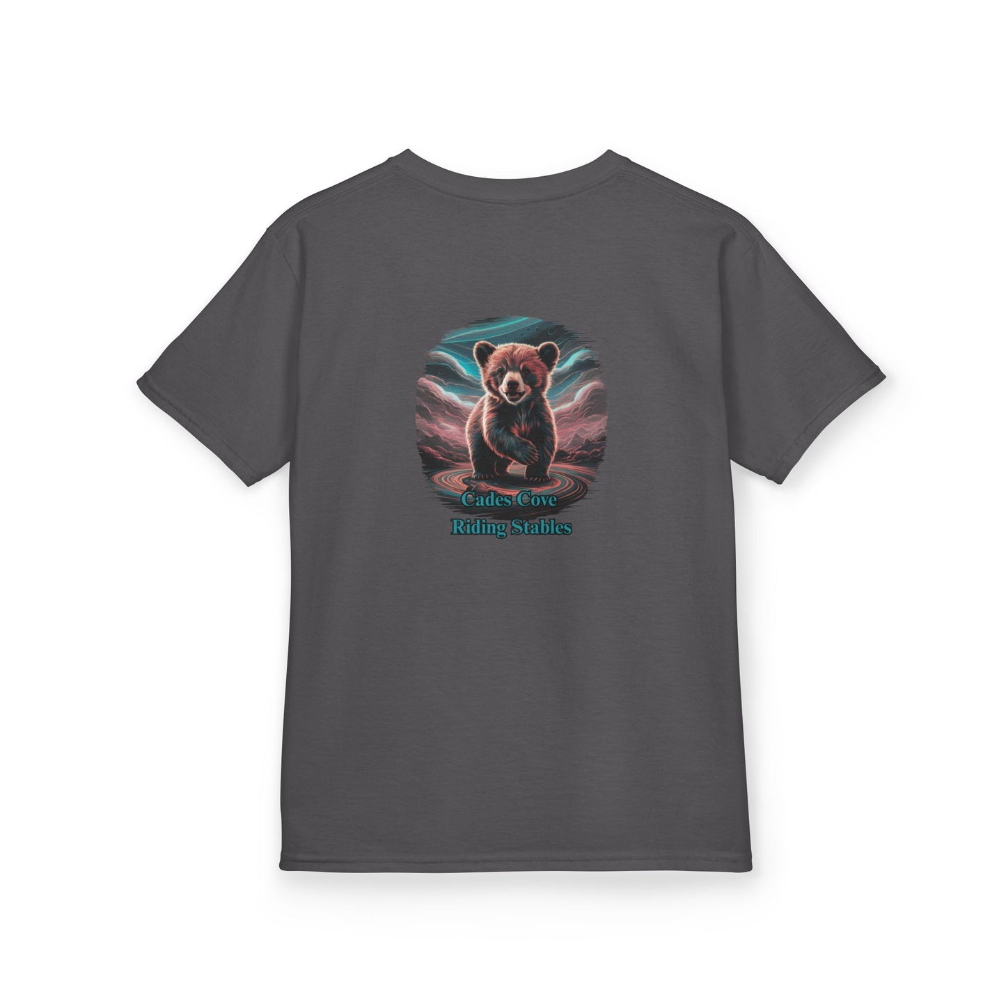 Cades Cove Riding Stables Baby Bear Kids Heavy Cotton™ Tee