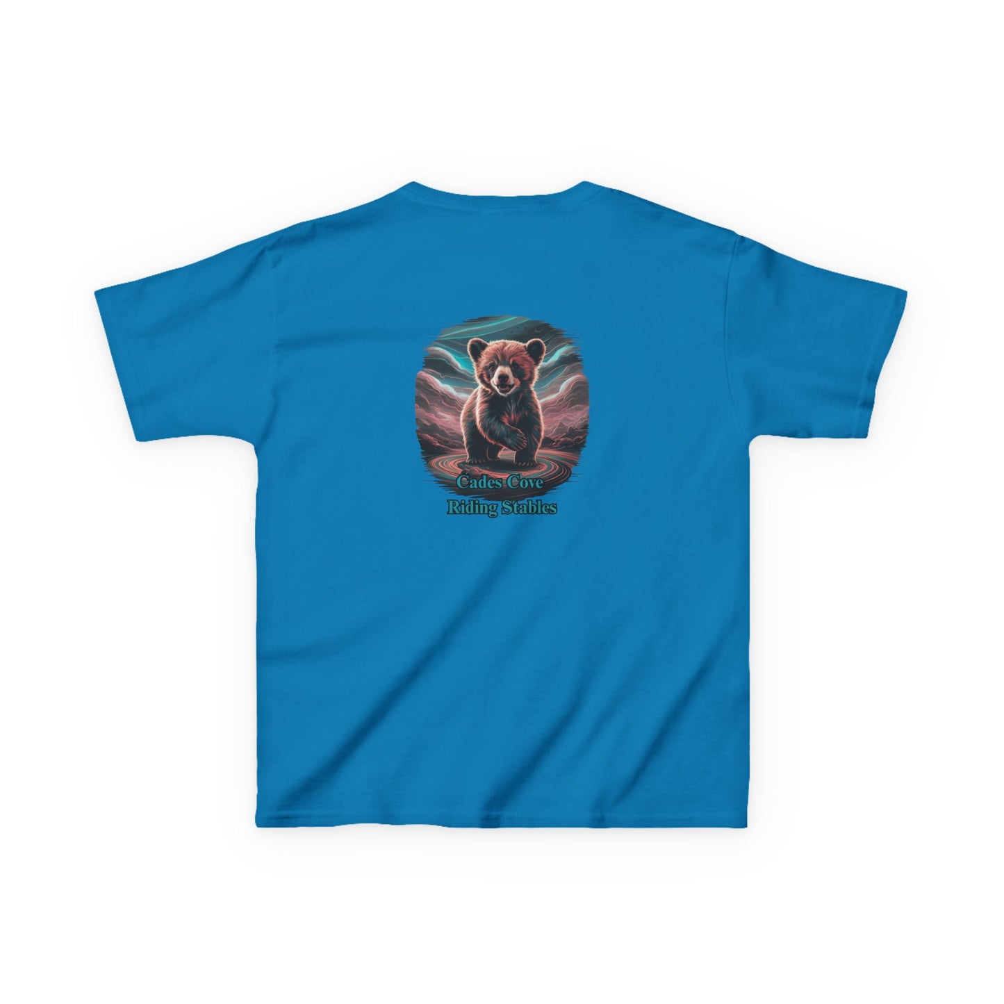 Cades Cove Riding Stables Baby Bear Kids Heavy Cotton™ Tee