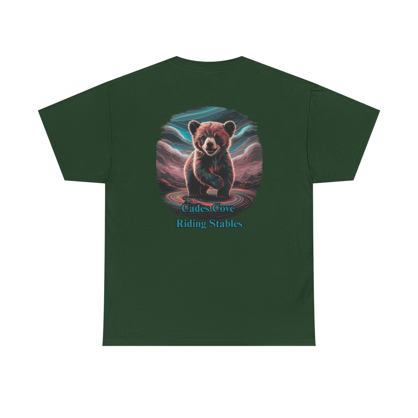 Cades Cove Riding Stables Baby Bear Unisex Heavy Cotton Tee
