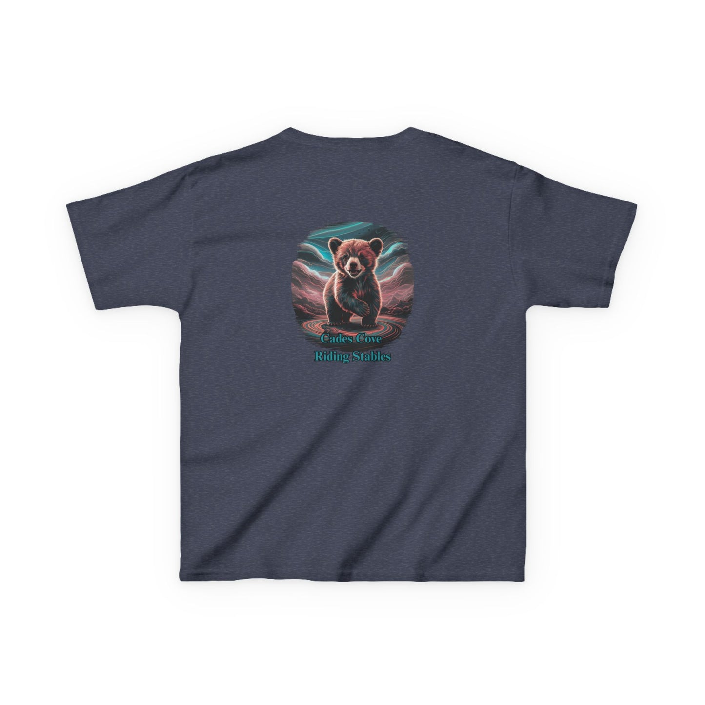 Cades Cove Riding Stables Baby Bear Kids Heavy Cotton™ Tee