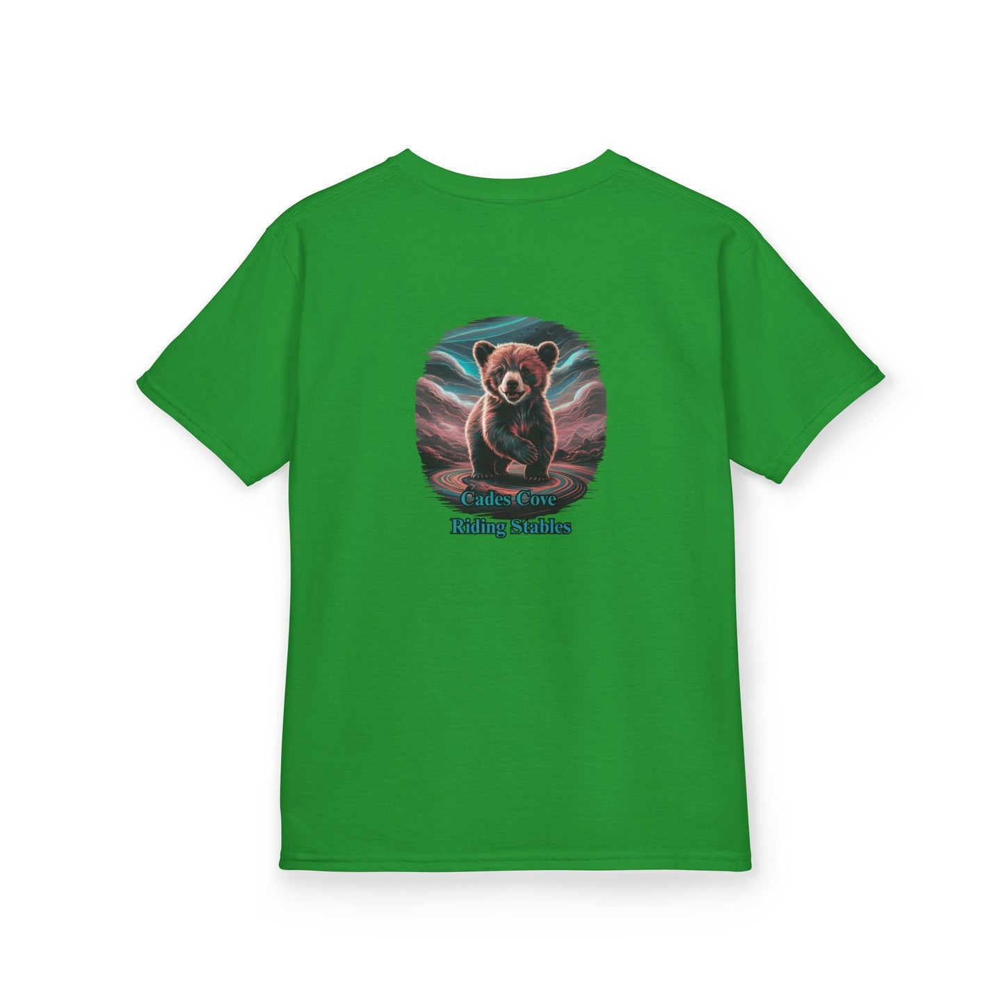 Cades Cove Riding Stables Baby Bear Kids Heavy Cotton™ Tee