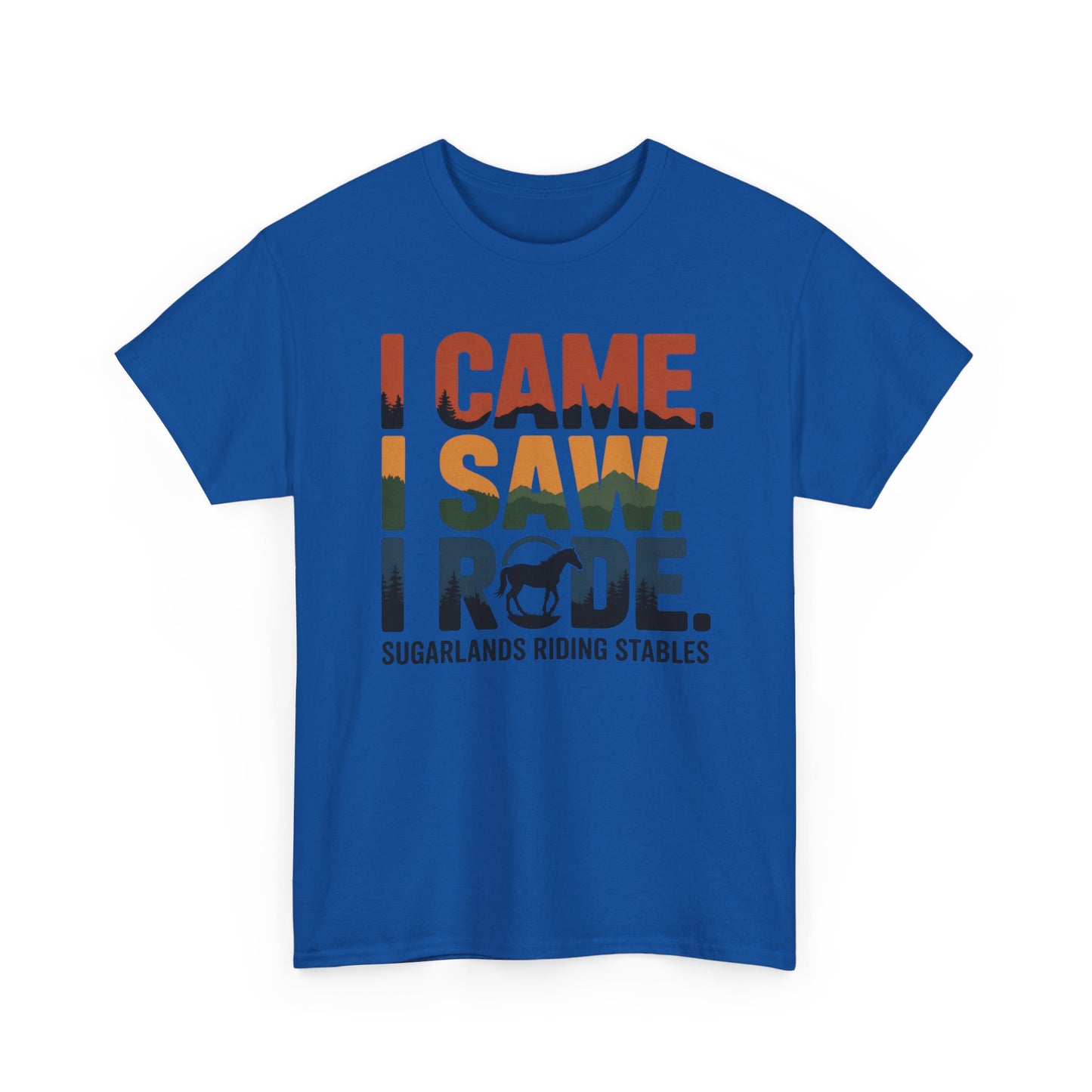 I Came. I Saw. I Rode. Horseback Riding T‑Shirt