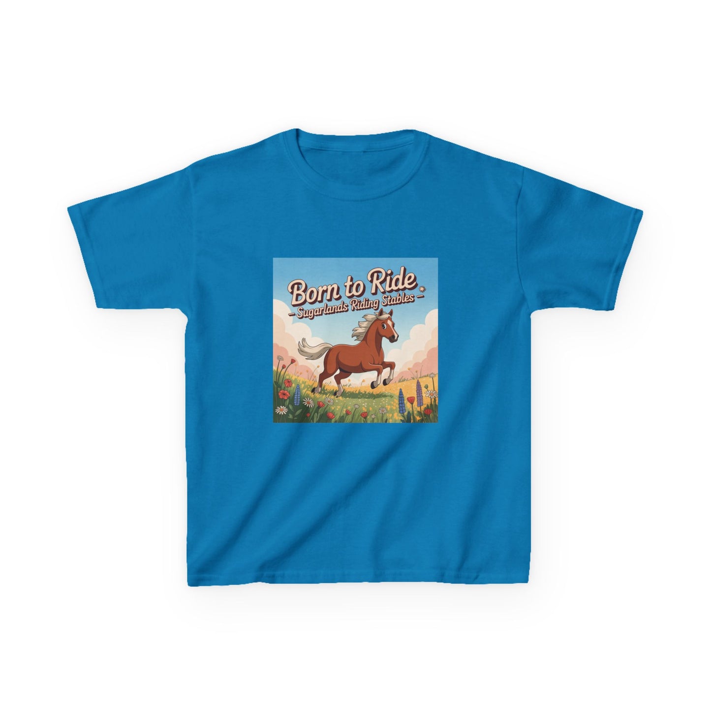 Sugarlands Riding Stables Born to Ride Kids Heavy Cotton™ Tee