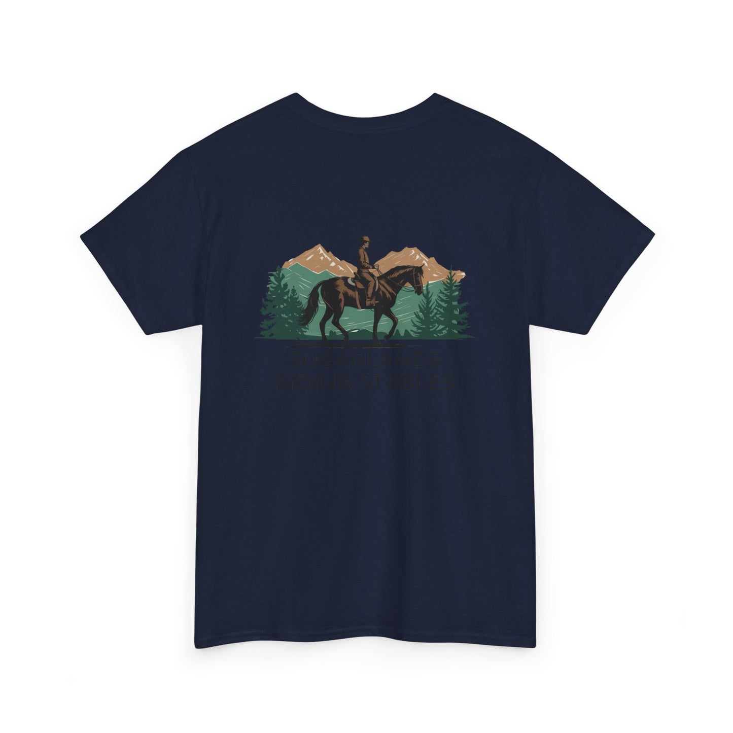 Sugarlands Riding Stables Mountain Rider Unisex Heavy Cotton Tee