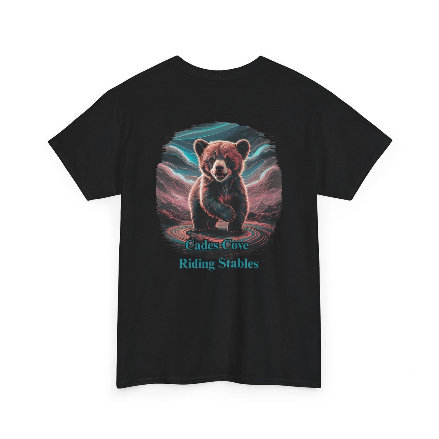 Cades Cove Riding Stables Baby Bear Unisex Heavy Cotton Tee