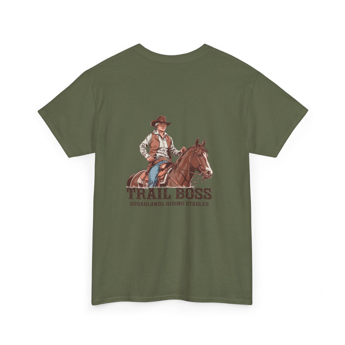 Sugarlands Riding Stables Trail Boss Unisex Heavy Cotton Tee