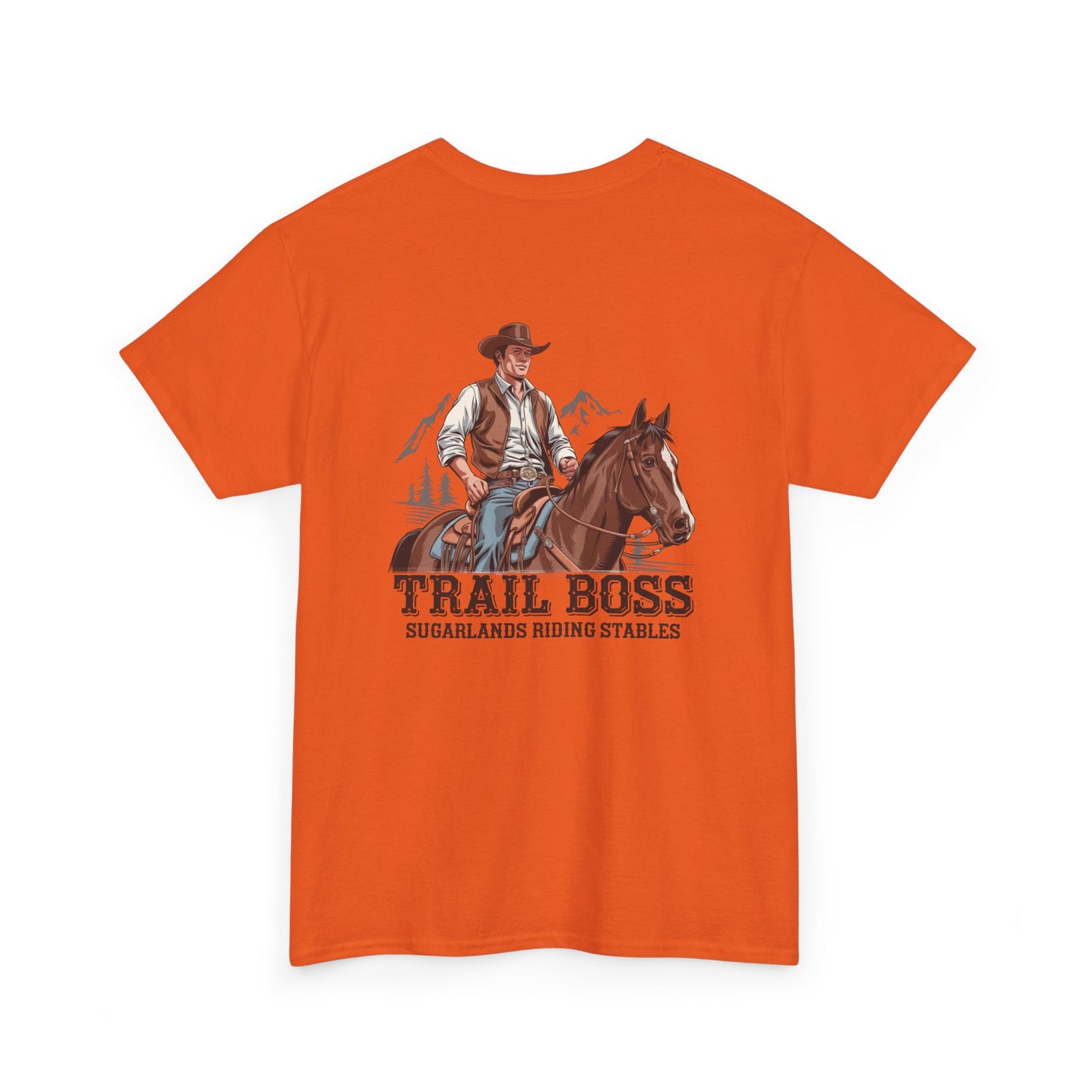 Sugarlands Riding Stables Cowboy Trail Boss Unisex Heavy Cotton Tee