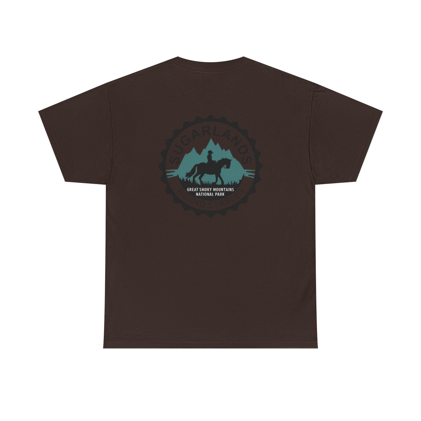 Sugarlands Riding Stables GSMNP Rider Unisex Heavy Cotton Tee
