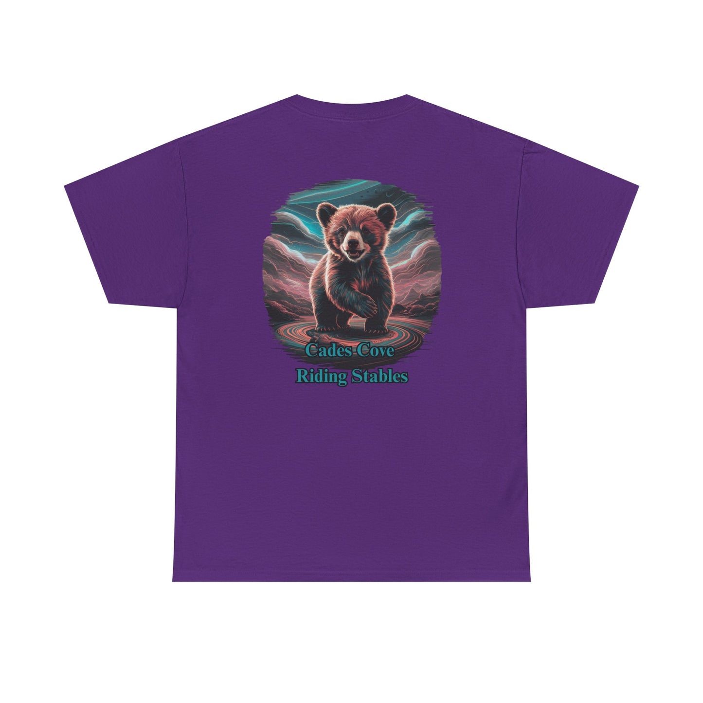 Cades Cove Riding Stables Baby Bear Unisex Heavy Cotton Tee