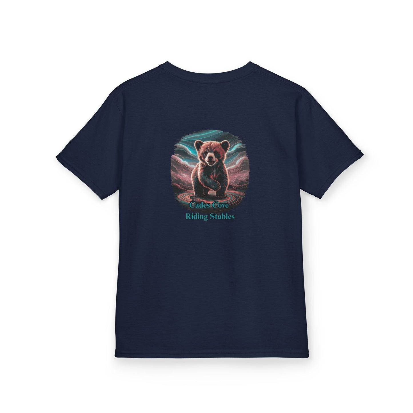 Cades Cove Riding Stables Baby Bear Kids Heavy Cotton™ Tee