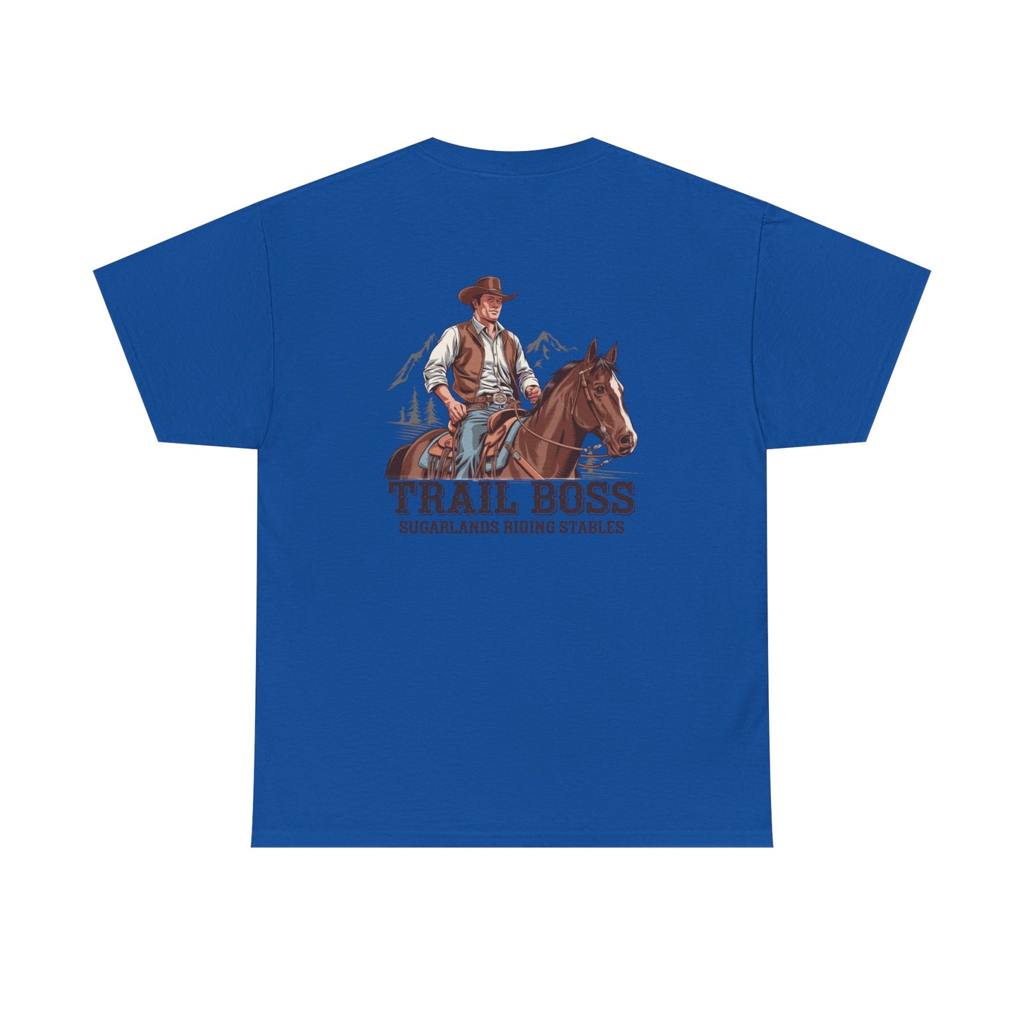 Sugarlands Riding Stables Cowboy Trail Boss Unisex Heavy Cotton Tee