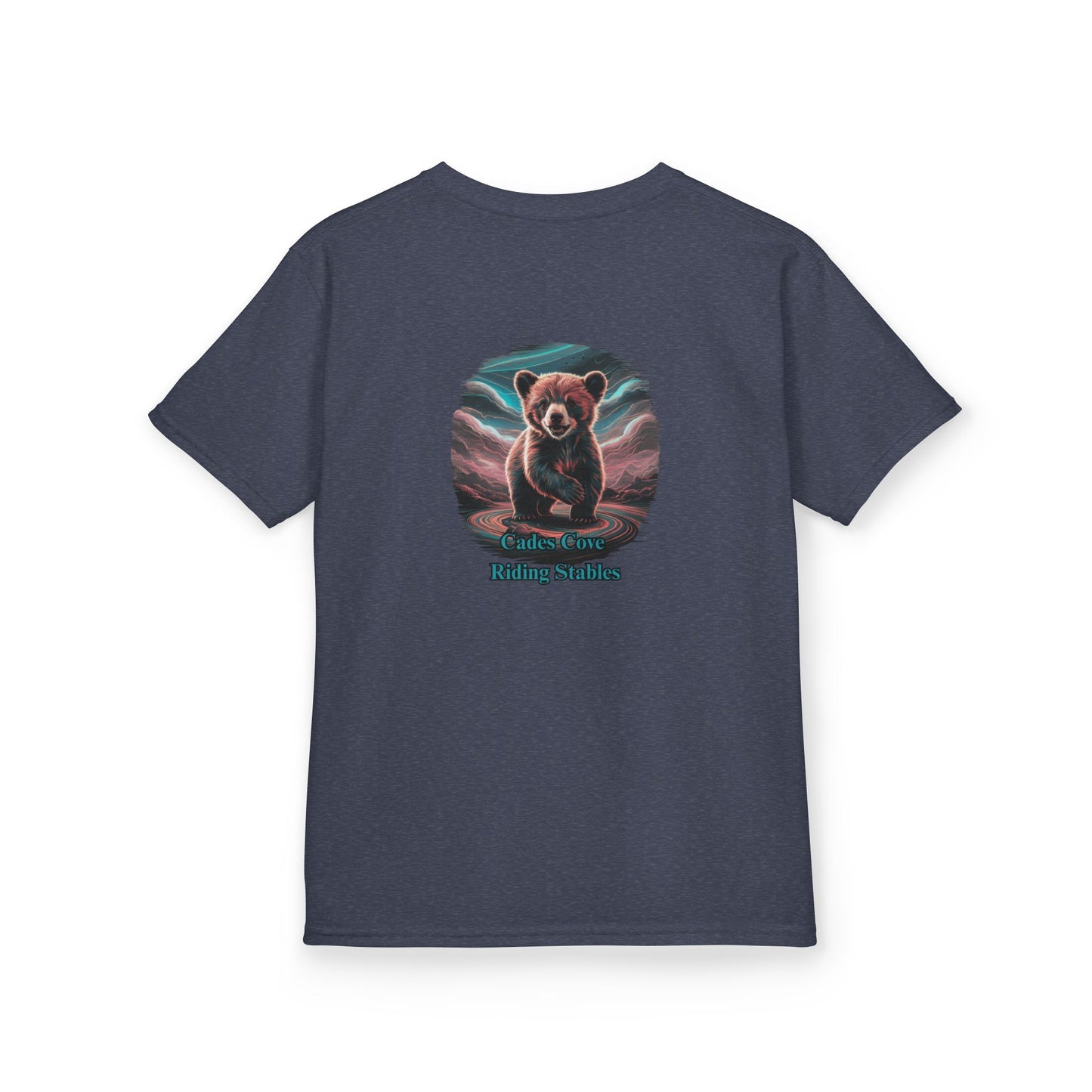 Cades Cove Riding Stables Baby Bear Kids Heavy Cotton™ Tee