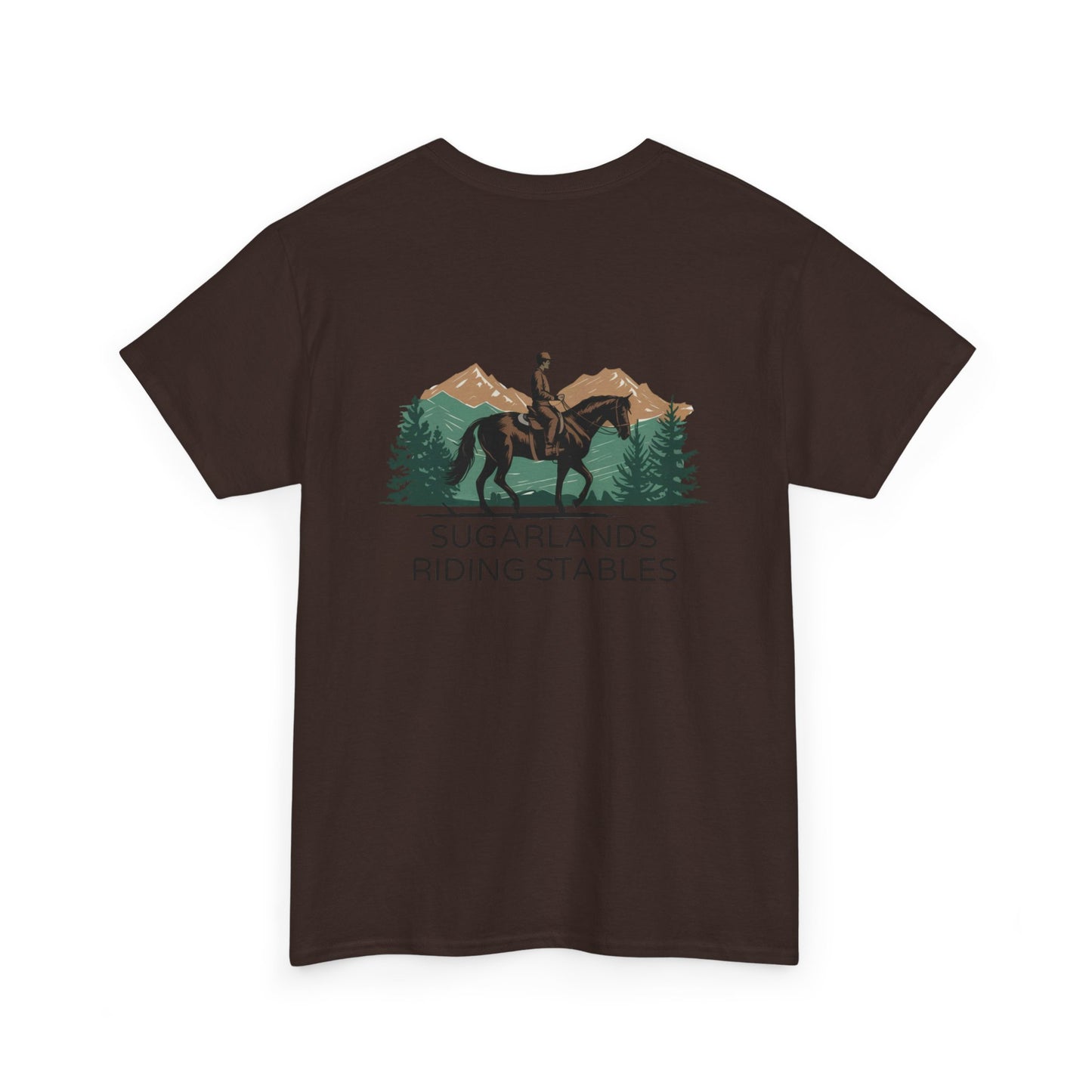 Sugarlands Riding Stables Mountain Rider Unisex Heavy Cotton Tee