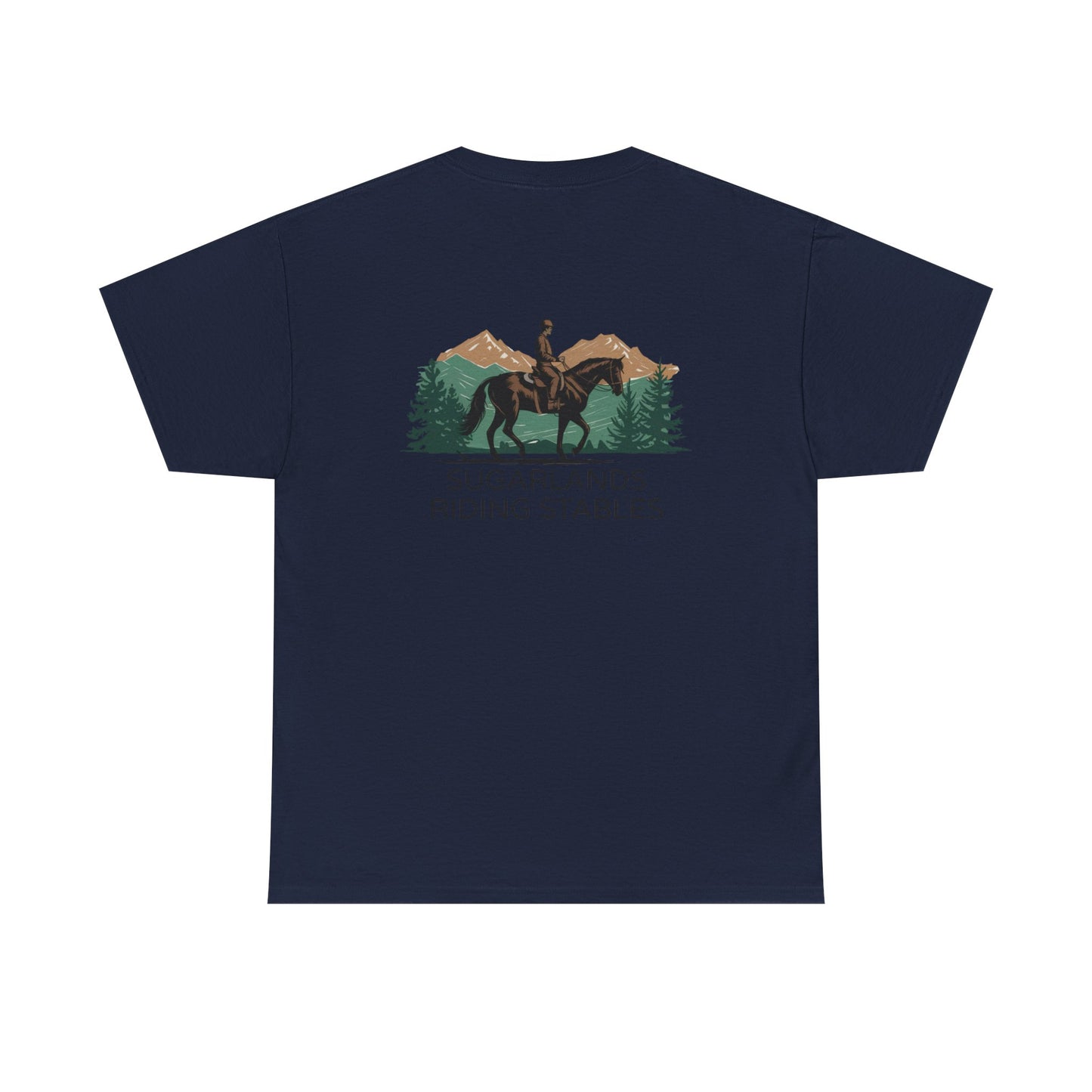 Sugarlands Riding Stables Mountain Rider Unisex Heavy Cotton Tee