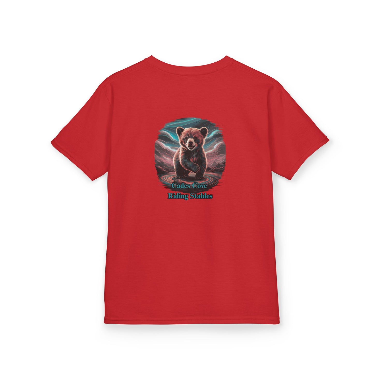 Cades Cove Riding Stables Baby Bear Kids Heavy Cotton™ Tee