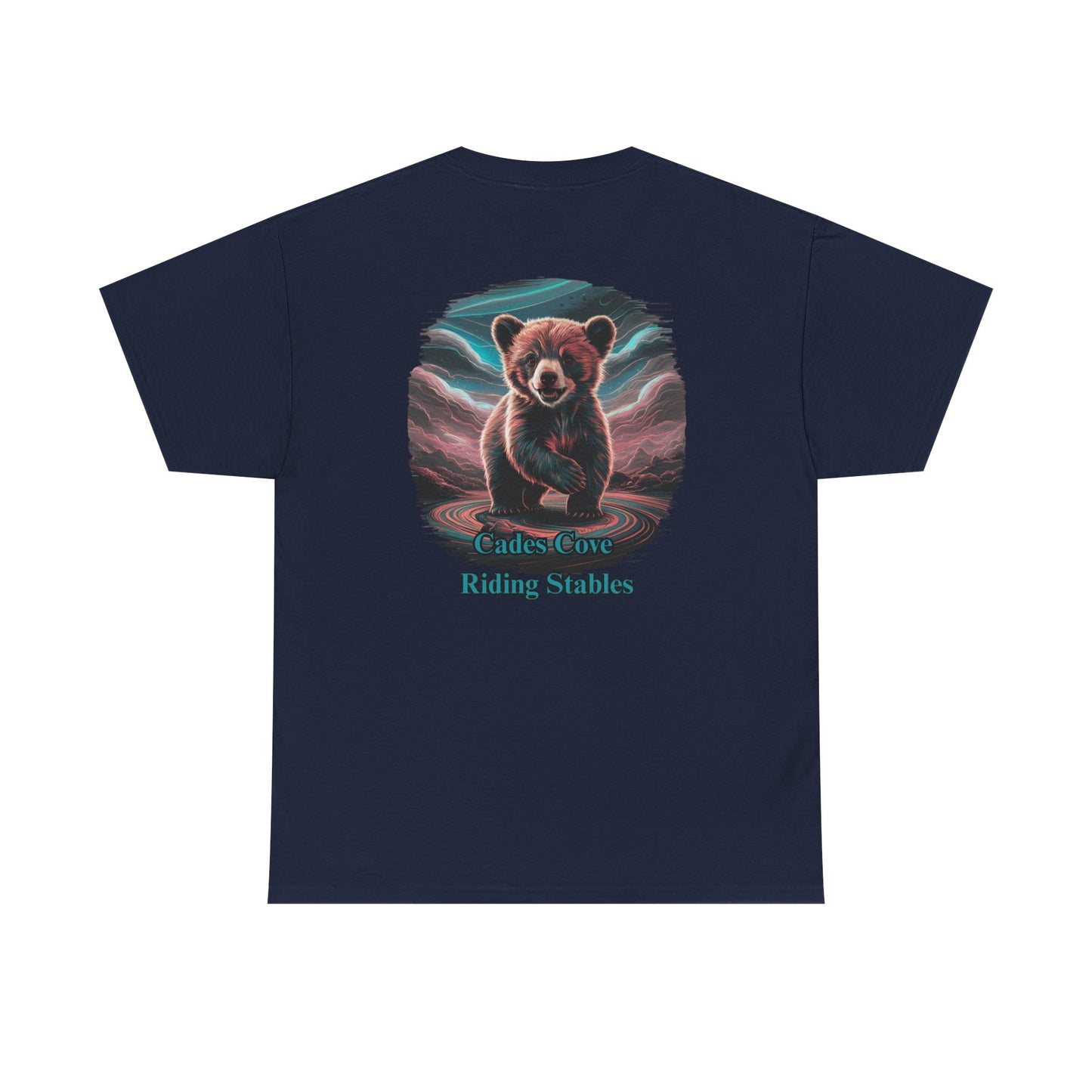 Cades Cove Riding Stables Baby Bear Unisex Heavy Cotton Tee