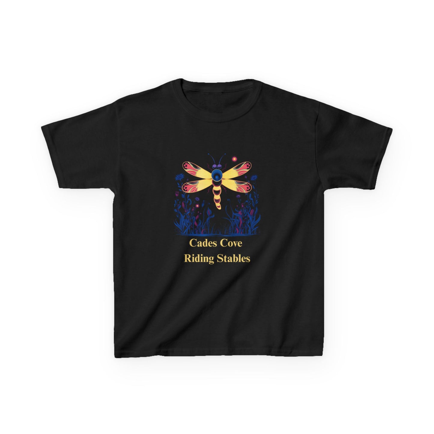 Cades Cove Riding Stables Firefly Kids Heavy Cotton™ Tee