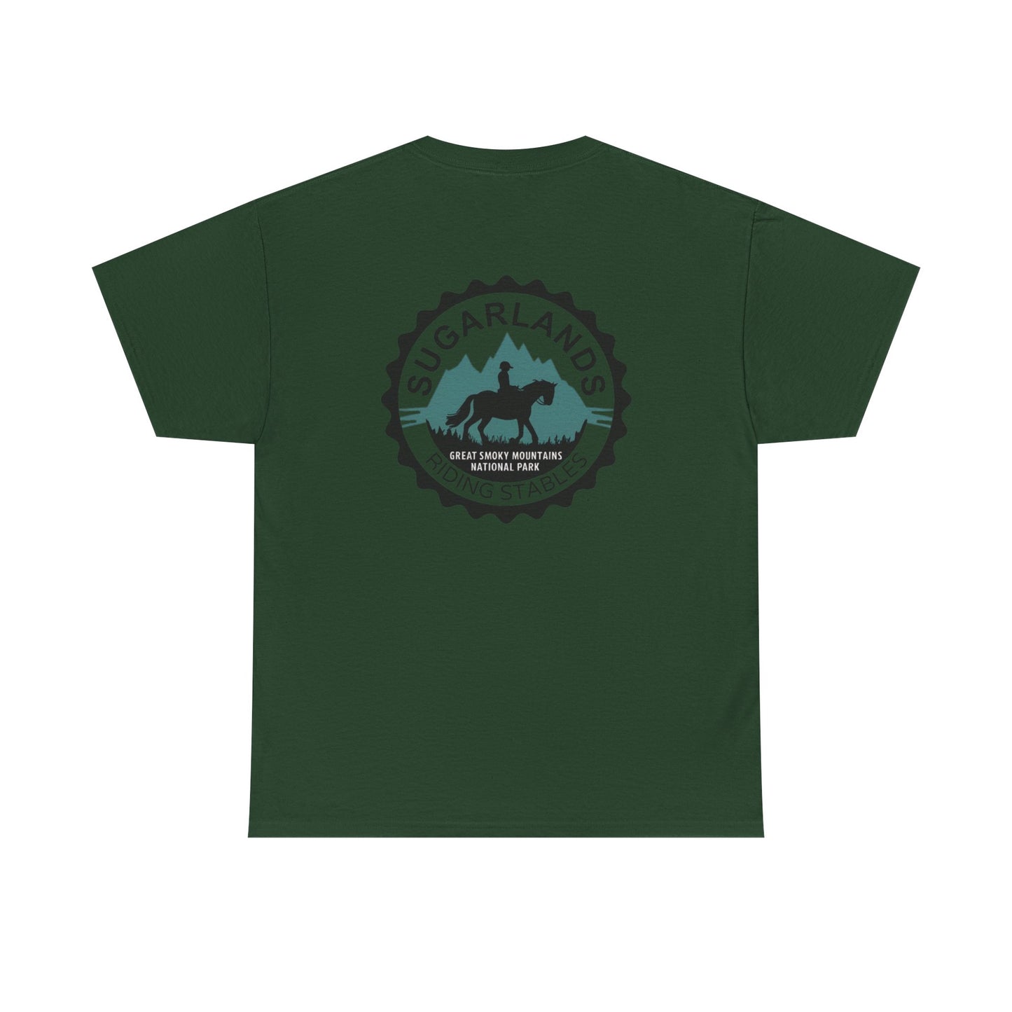 Sugarlands Riding Stables GSMNP Rider Unisex Heavy Cotton Tee