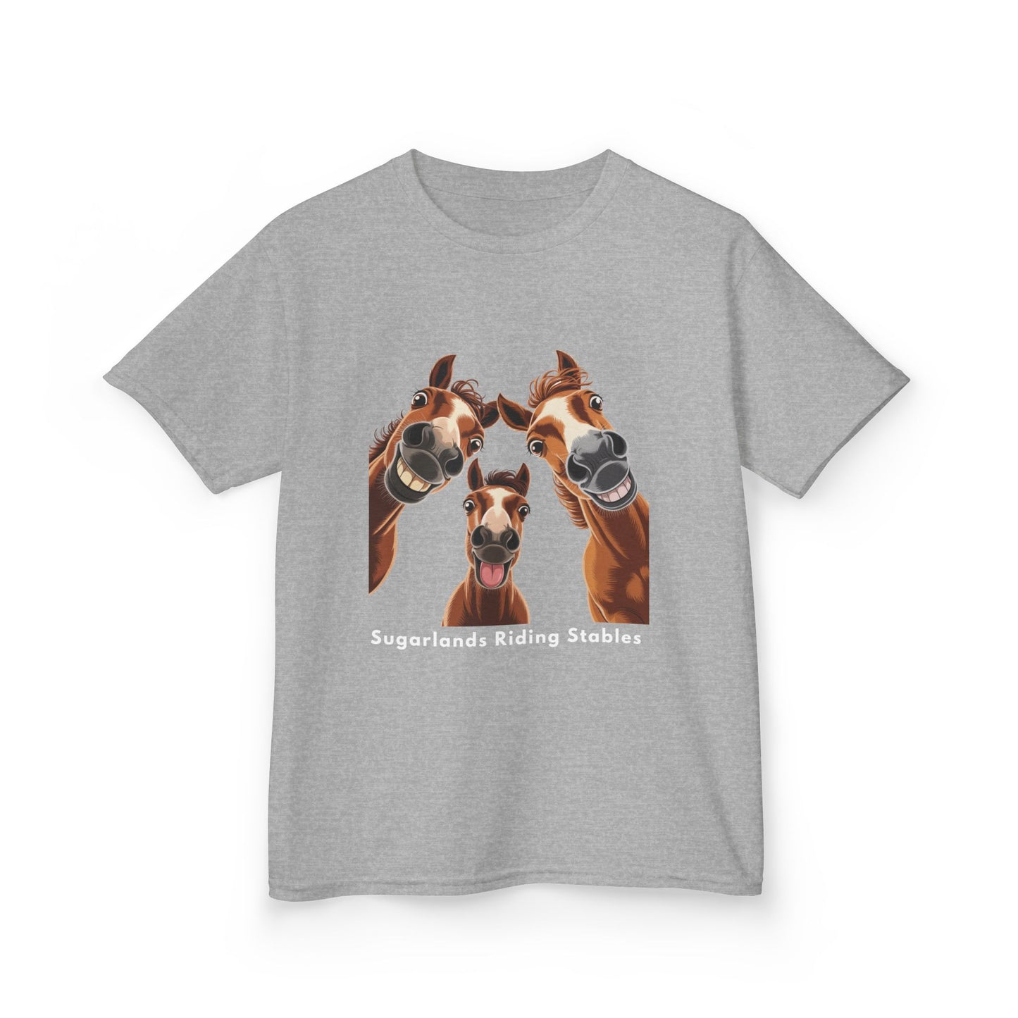 Happy Herd Crew – Funny Horse Faces Sugarlands Riding Stables Shirt