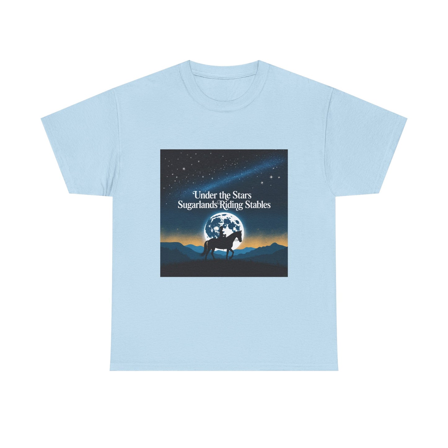 Under the Stars T-Shirt – Sugarlands Riding Stables Gatlinburg Smoky Mountains Horseback Tee