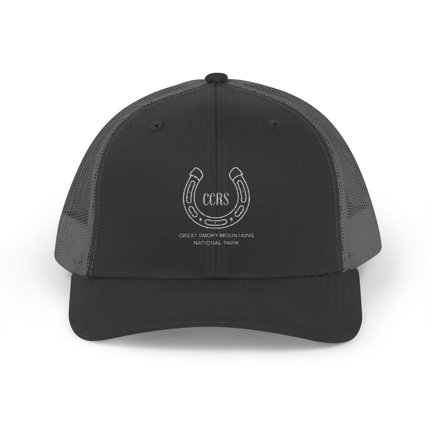 Cades Cove Riding Stables Horseshoe Snapback Trucker Cap