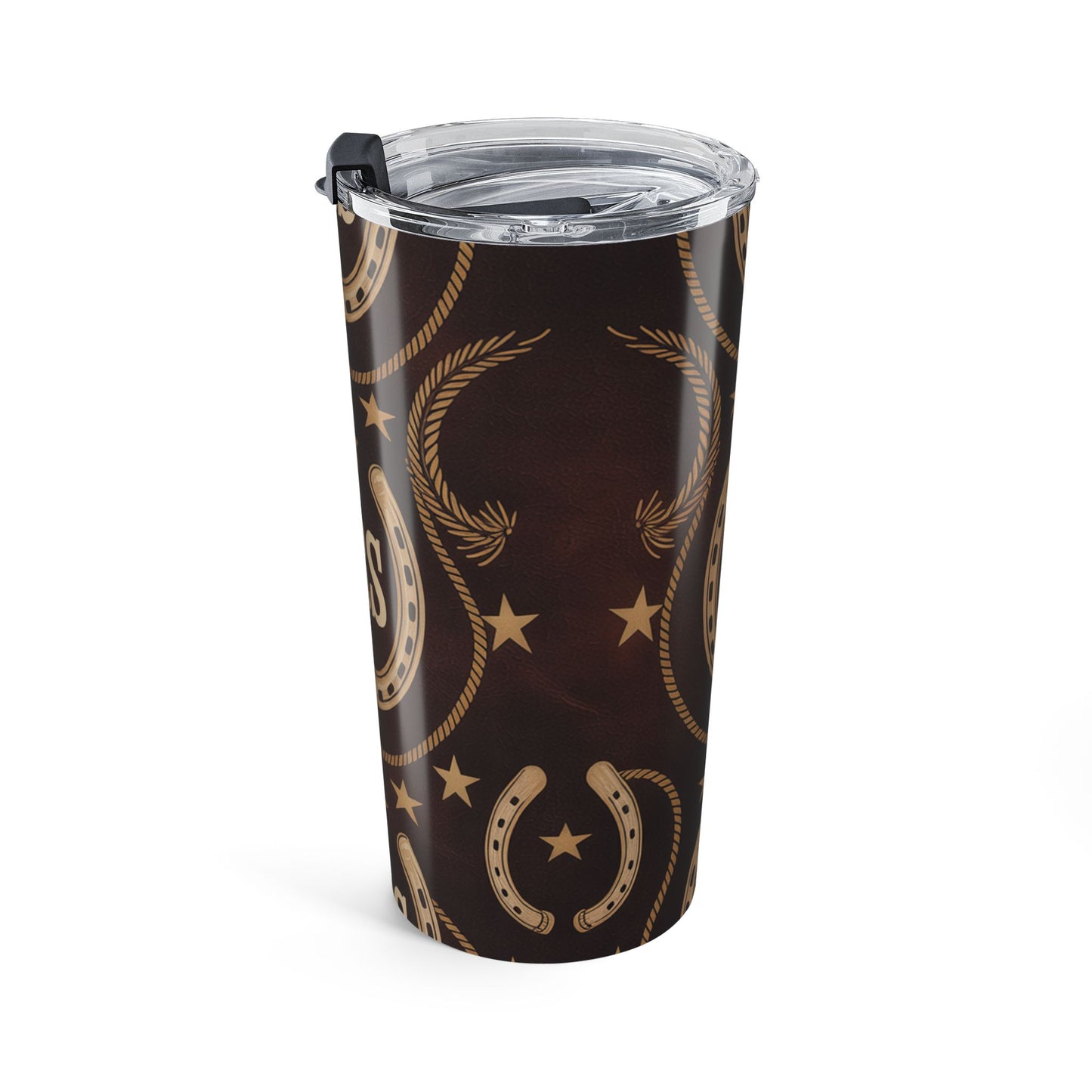 SRS Western Emblem – Sugarlands Riding Stables Tumbler Design 20oz