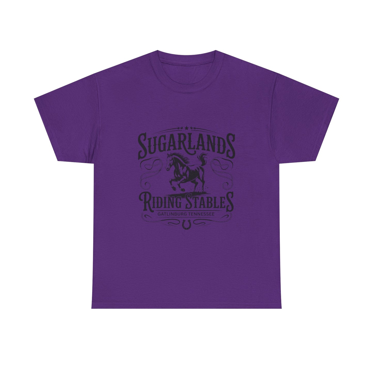 Sugarlands Riding Stables T-Shirt – Western Horse Design Gatlinburg Tennessee