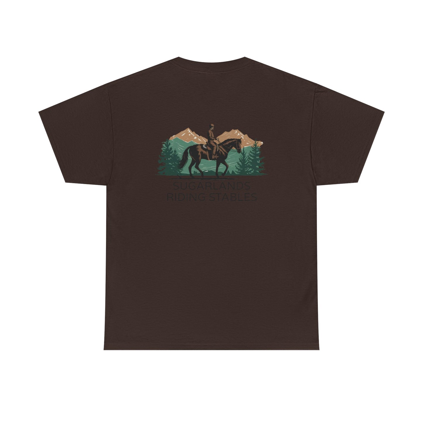 Sugarlands Riding Stables Mountain Rider Unisex Heavy Cotton Tee