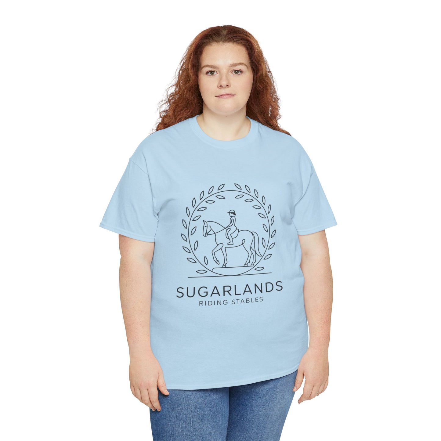 Sugarlands Riding Stables T-Shirt – Gatlinburg Tennessee Minimalist Western Logo Tee