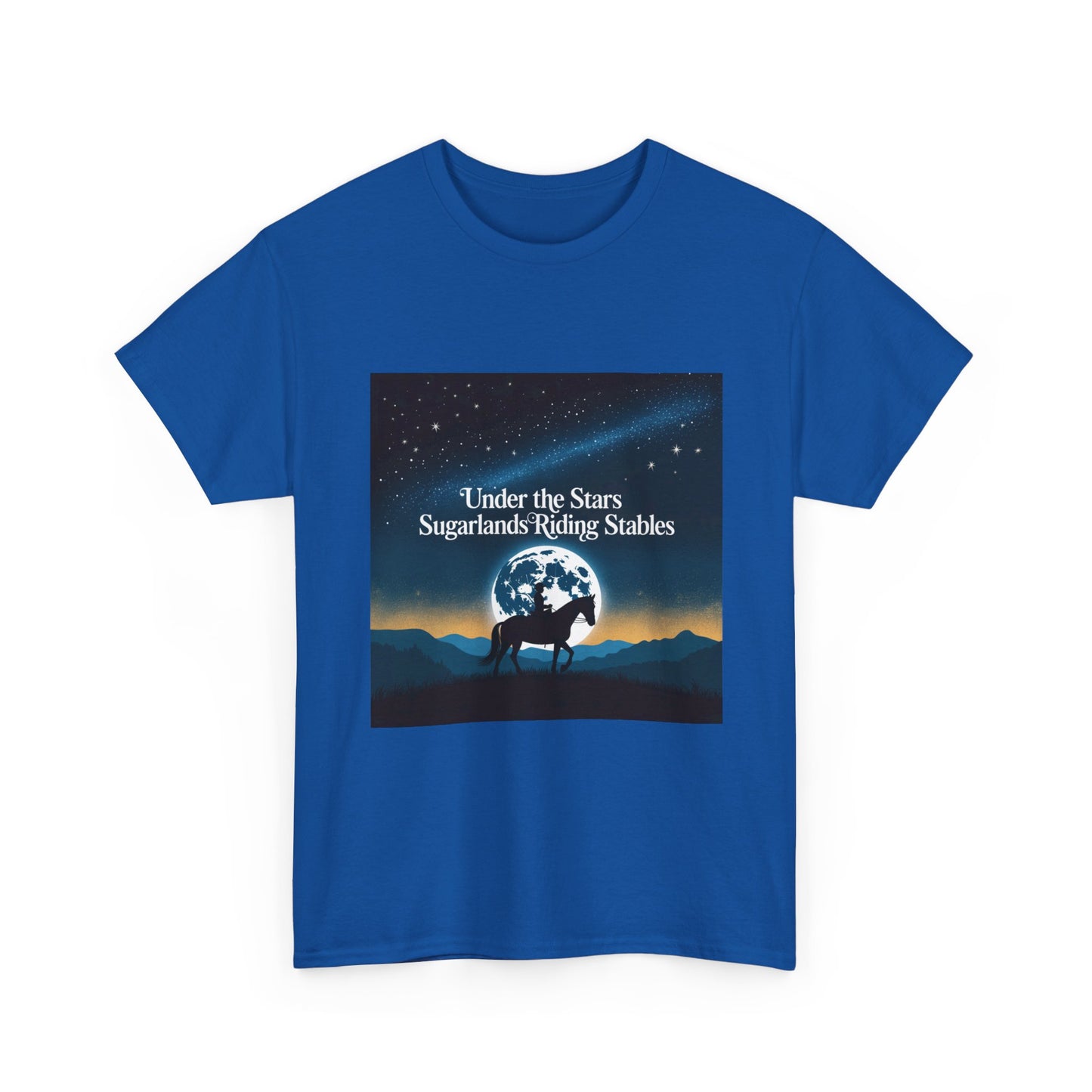 Under the Stars T-Shirt – Sugarlands Riding Stables Gatlinburg Smoky Mountains Horseback Tee