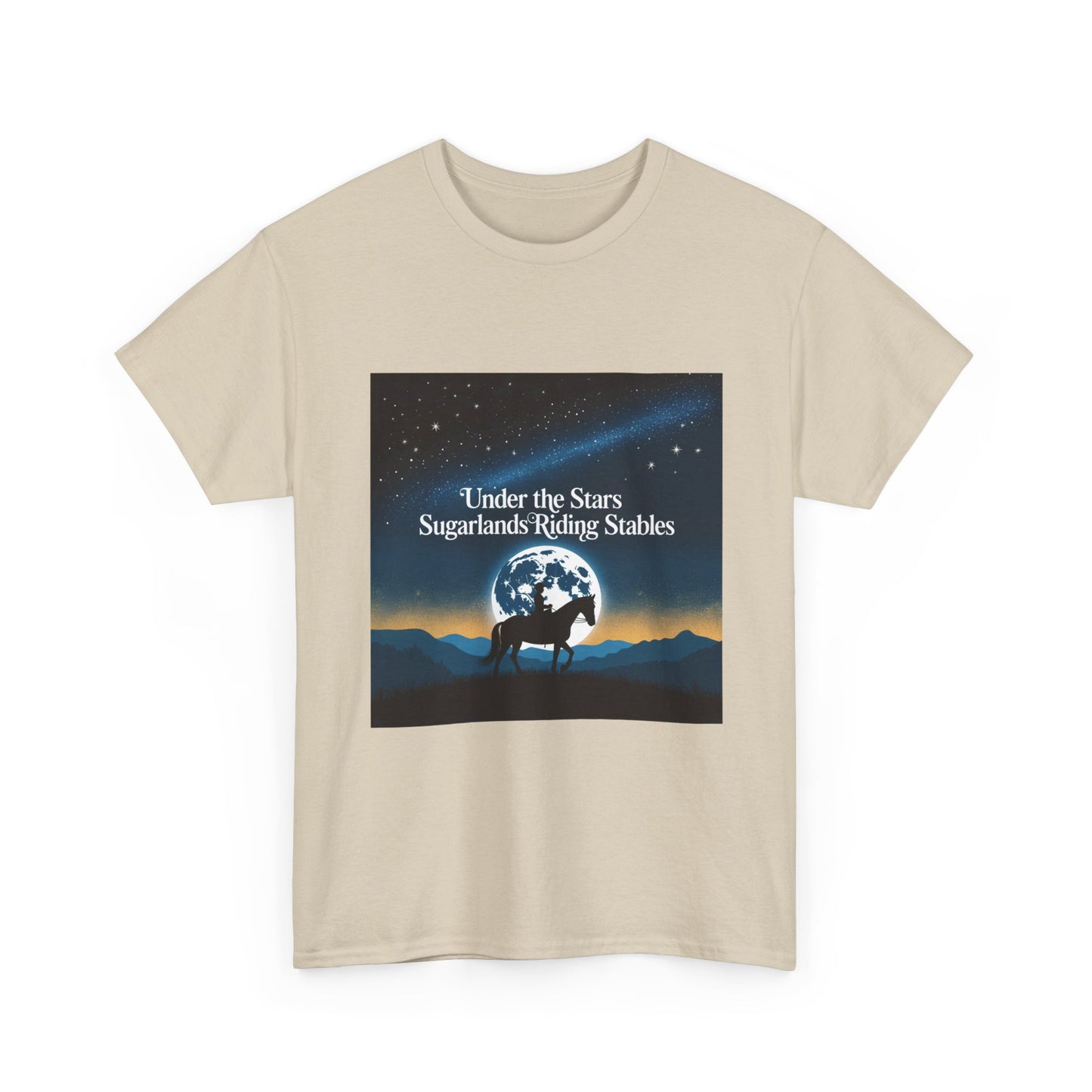 Under the Stars T-Shirt – Sugarlands Riding Stables Gatlinburg Smoky Mountains Horseback Tee