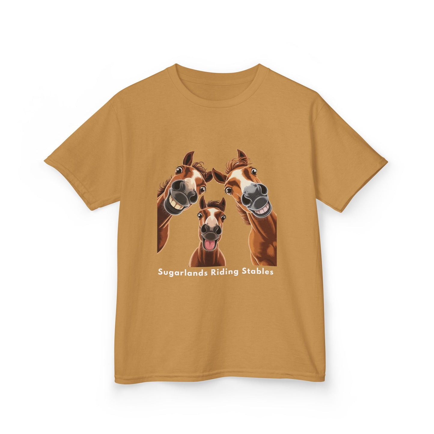 Happy Herd Crew – Funny Horse Faces Sugarlands Riding Stables Shirt