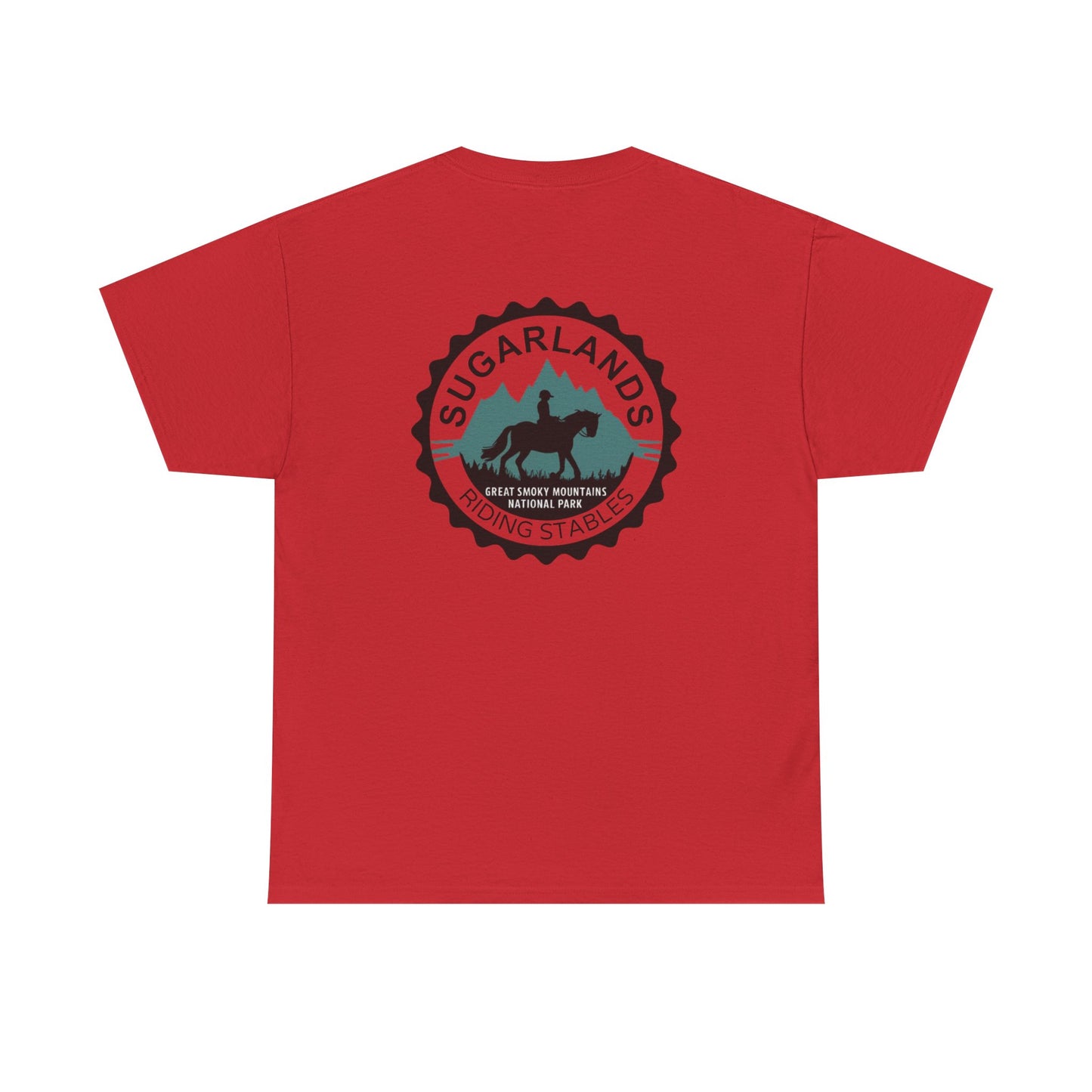 Sugarlands Riding Stables GSMNP Rider Unisex Heavy Cotton Tee