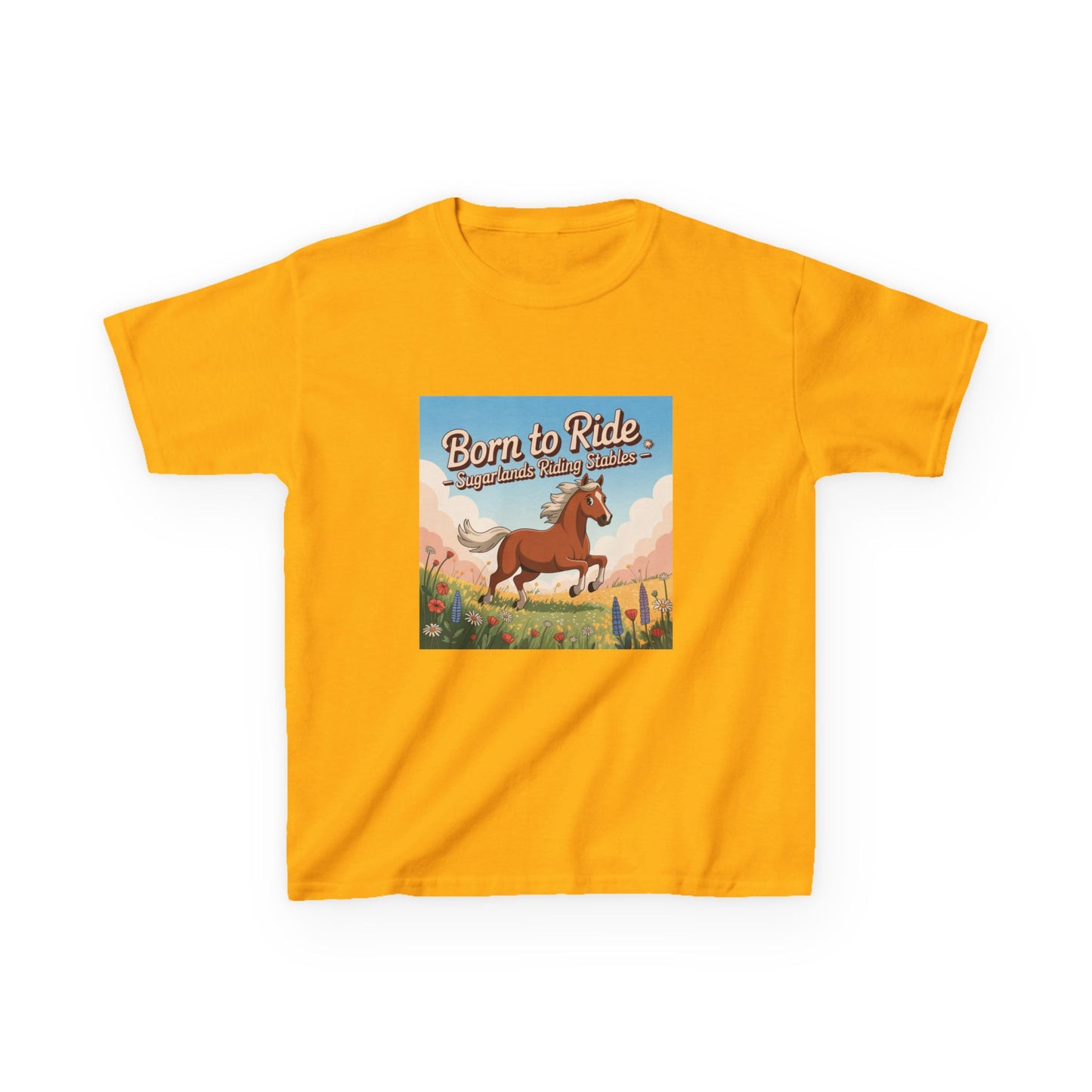 Sugarlands Riding Stables Born to Ride Kids Heavy Cotton™ Tee