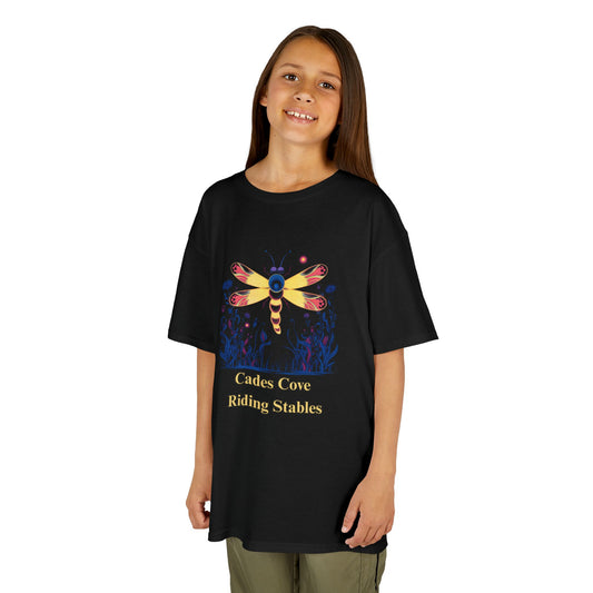 Cades Cove Riding Stables Firefly Kids Heavy Cotton™ Tee