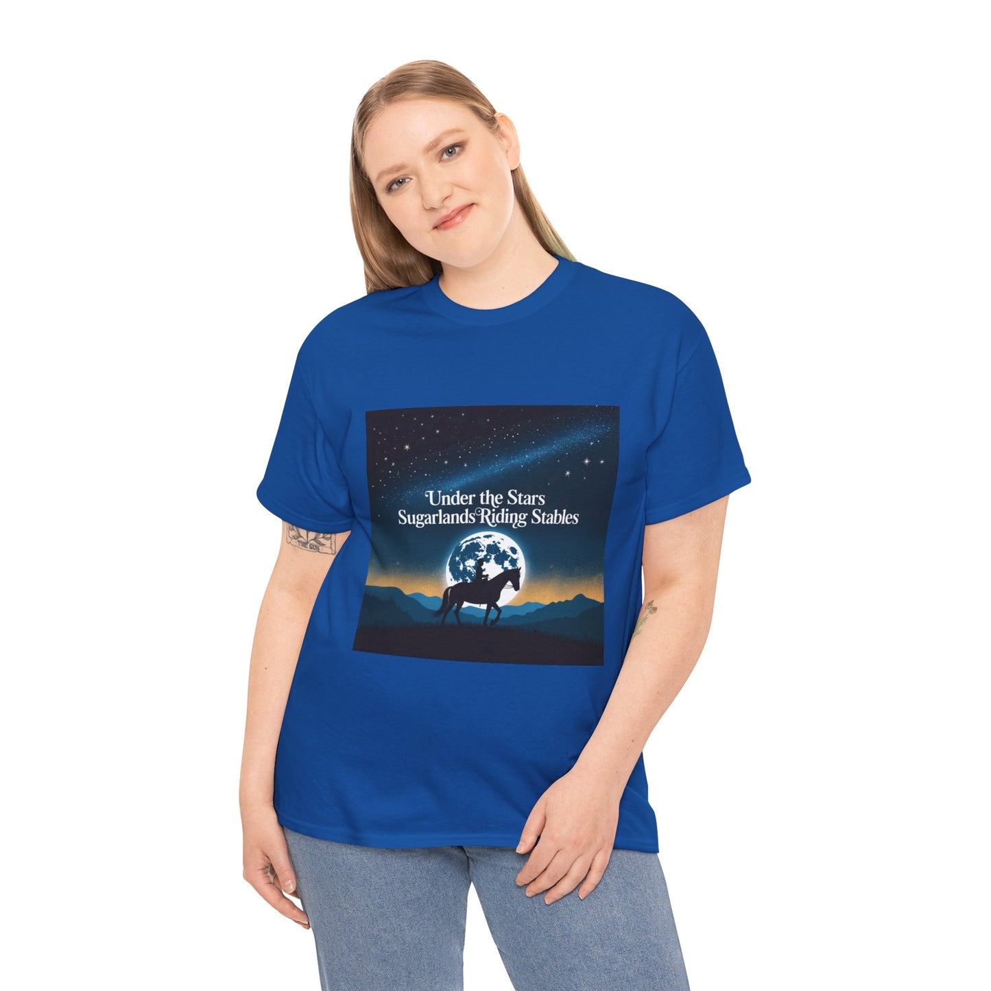 Under the Stars T-Shirt – Sugarlands Riding Stables Gatlinburg Smoky Mountains Horseback Tee