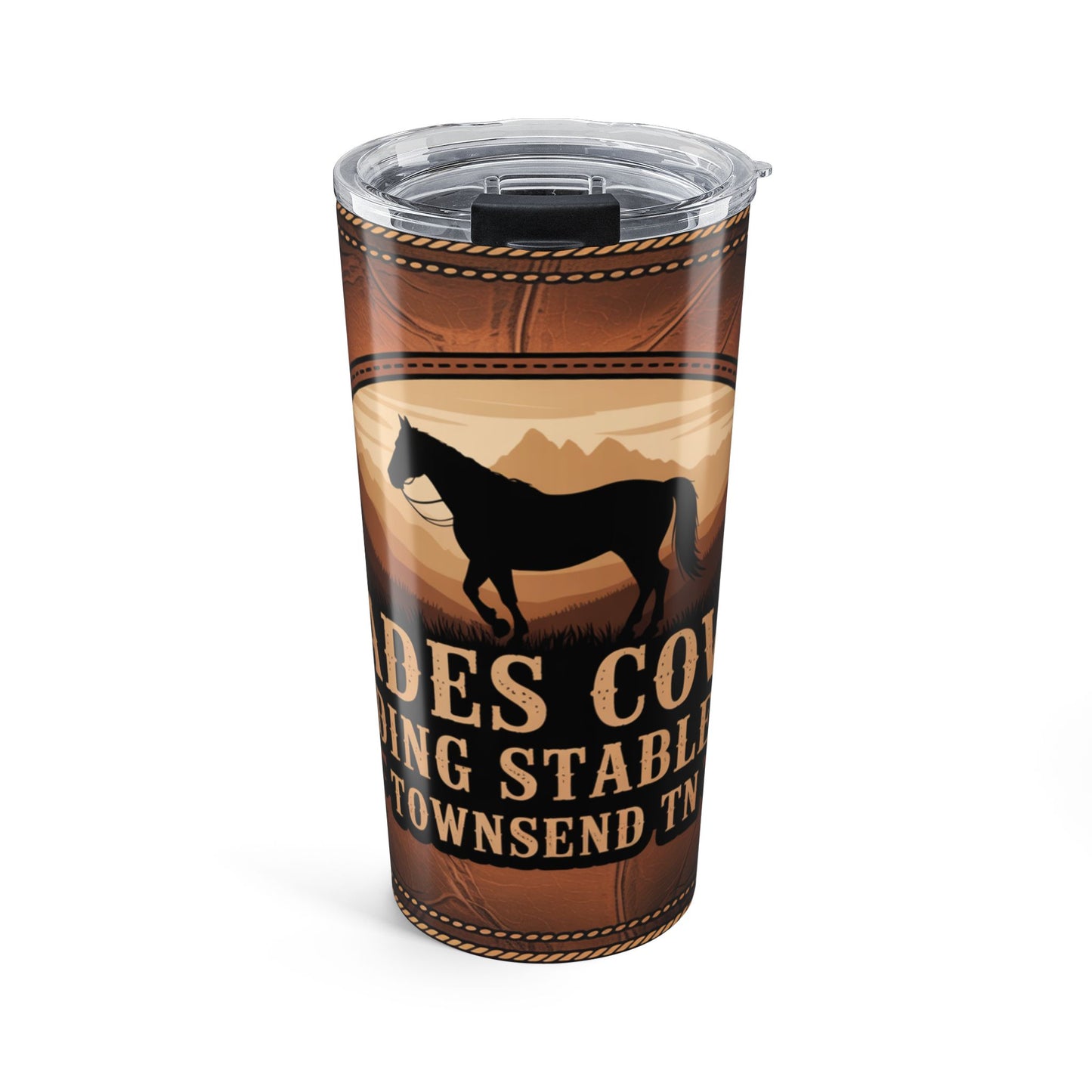 Cades Cove Western Heritage Pattern Tumbler 20oz