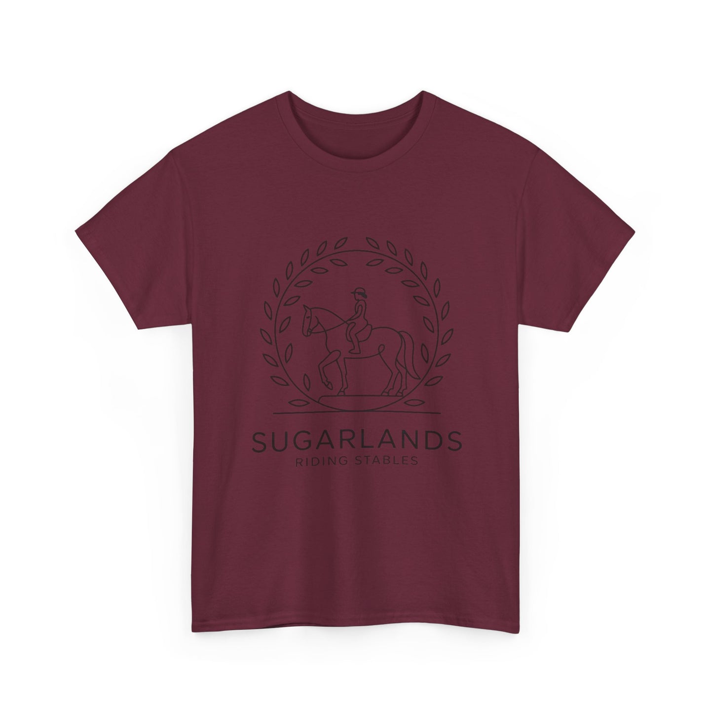 Sugarlands Riding Stables T-Shirt – Gatlinburg Tennessee Minimalist Western Logo Tee