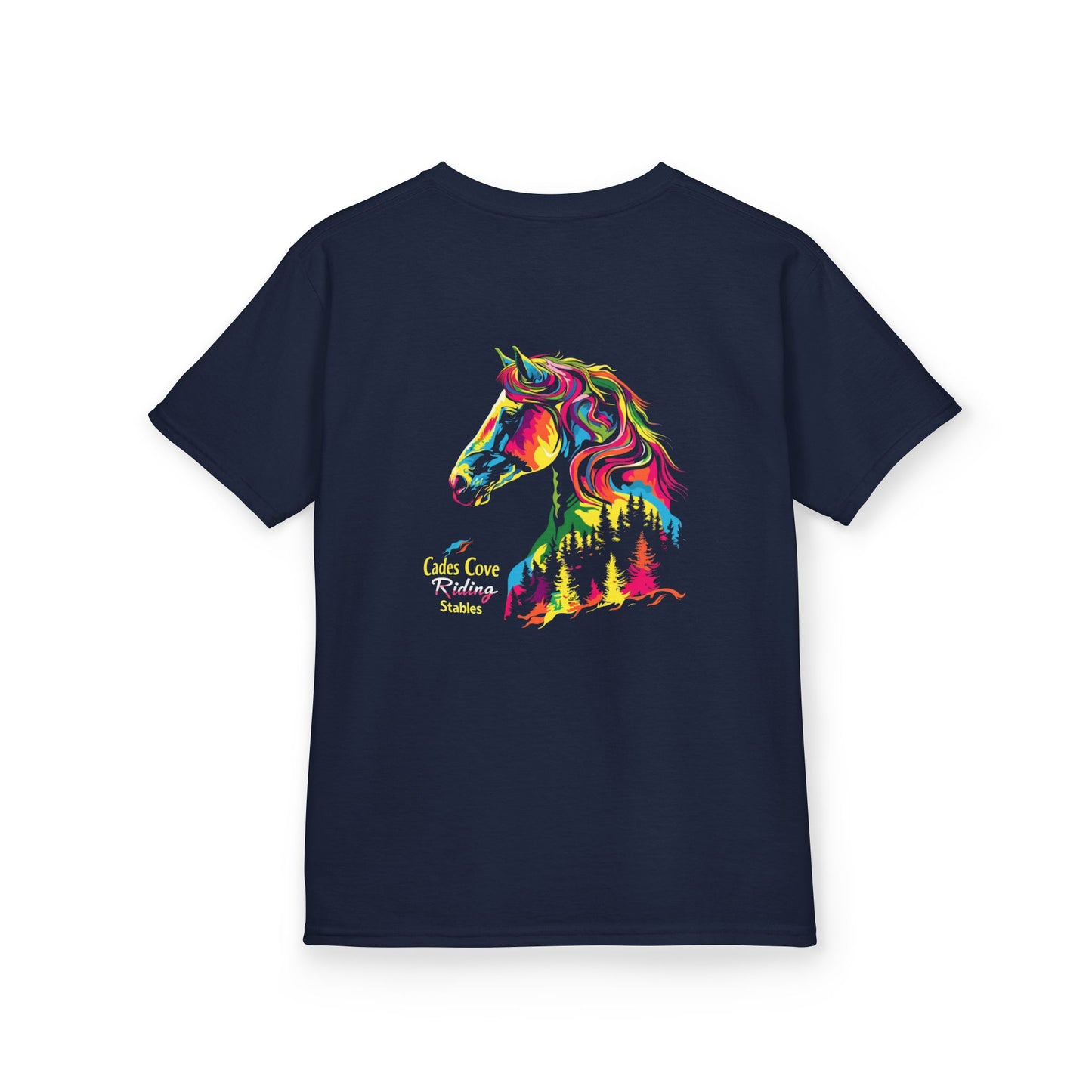 Cades Cove Riding Stables Horsehead Kids Heavy Cotton™ Tee