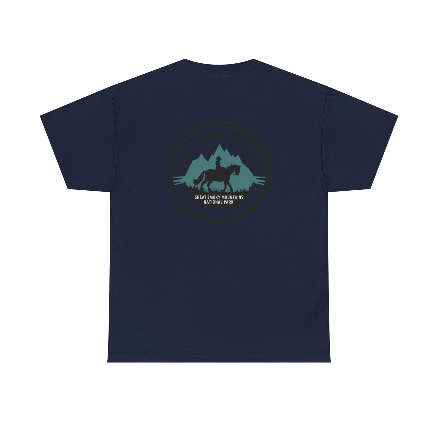 Sugarlands Riding Stables GSMNP Rider Unisex Heavy Cotton Tee