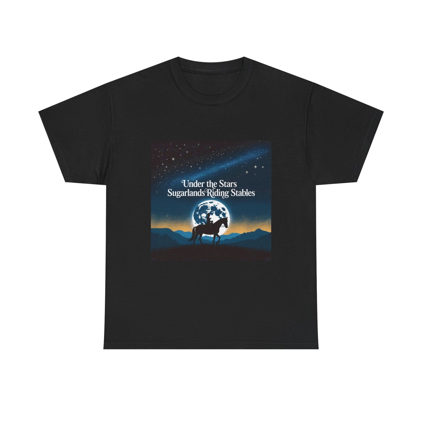 Under the Stars T-Shirt – Sugarlands Riding Stables Gatlinburg Smoky Mountains Horseback Tee